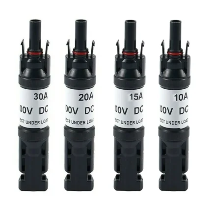 3pcs 10A 15A 20A 30A Photovoltaic Diode Connector Solar Panel Cable Connector PV Compatible With MC4 For Solar PV System